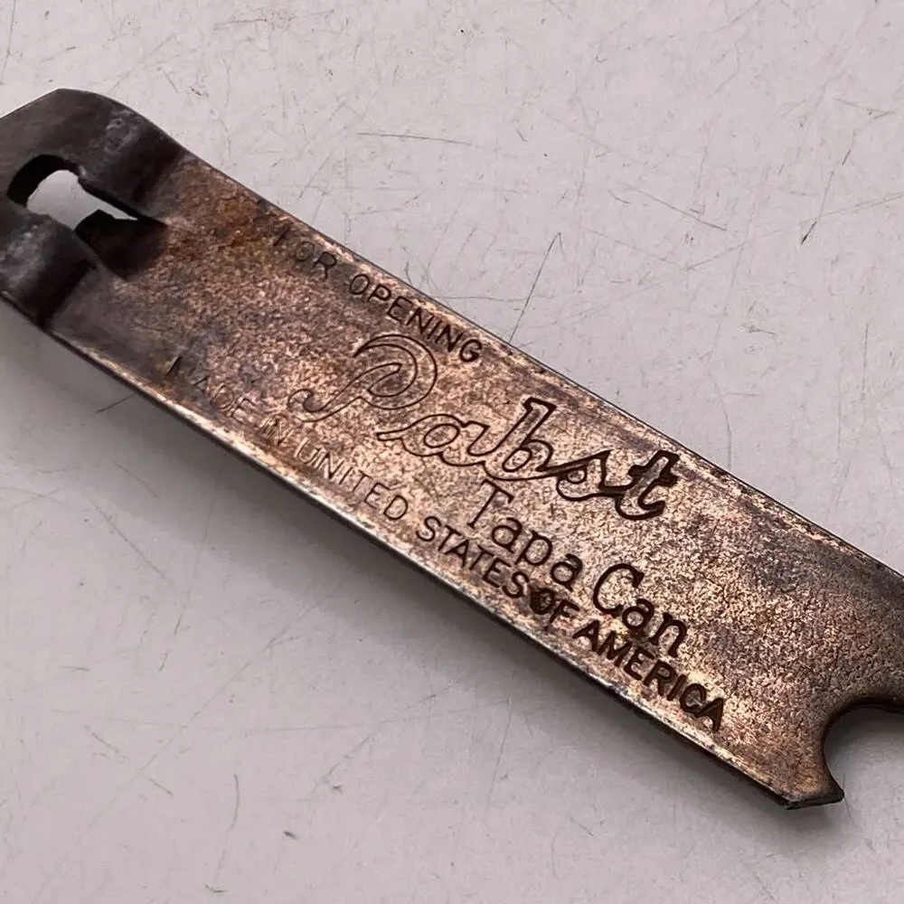 Antique Keglined Pabst Blue Ribbon Beer Opener